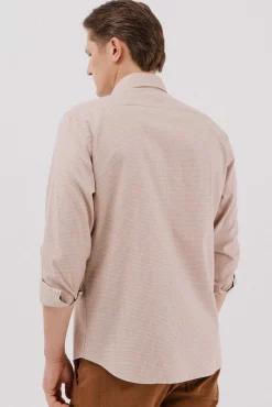 Camisa twill cuadros