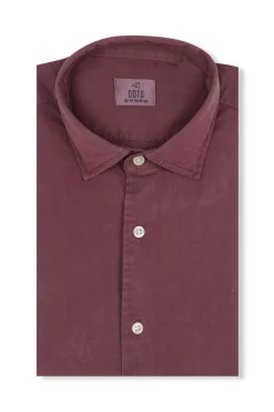 Camisa twill liso tencel algodón