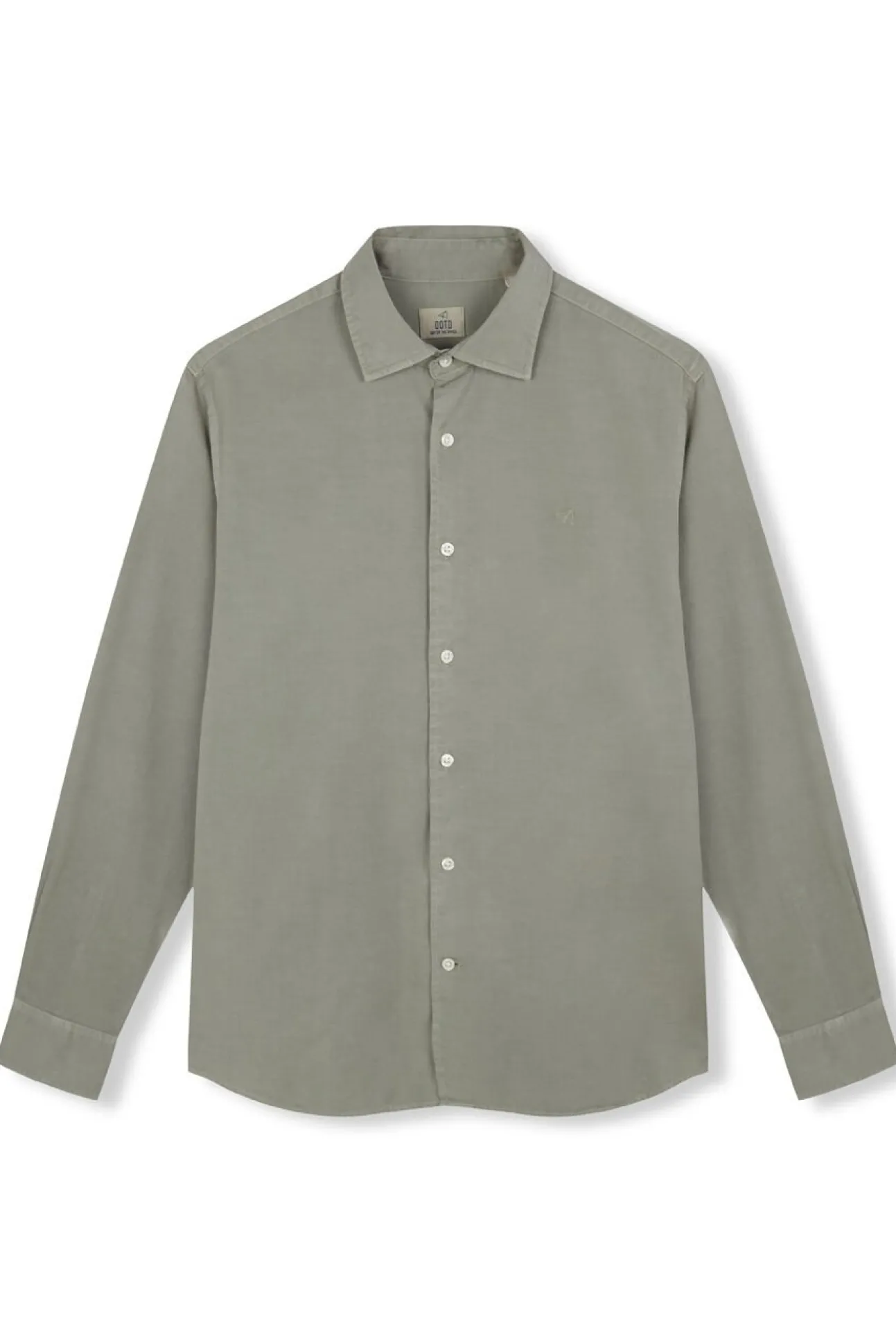 Camisa twill liso tencel algodón