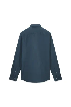 Camisa twill liso tencel algodón