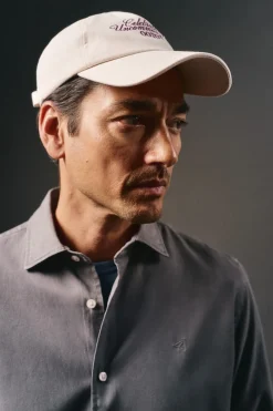 Camisa twill liso tencel algodón