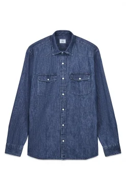 Camisa vaquera con bolsillos