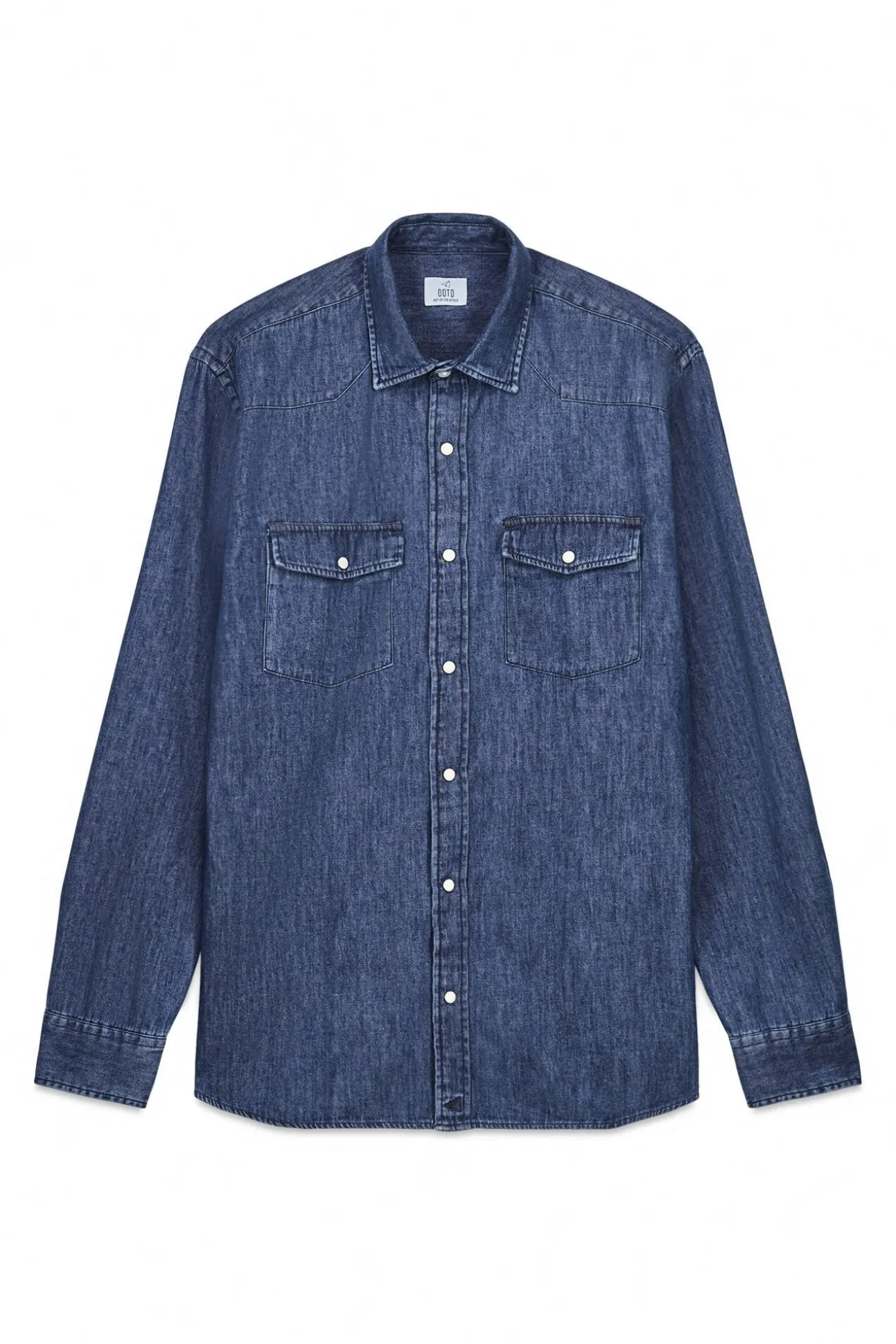 Camisa vaquera con bolsillos