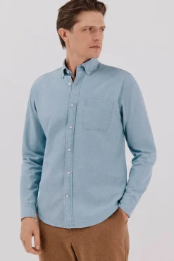 Camisa vaquera con bolsillo