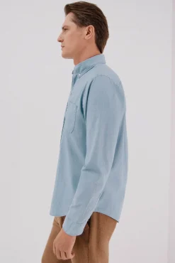 Camisa vaquera con bolsillo