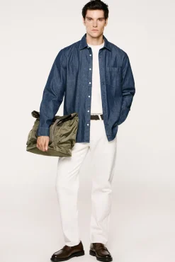 Camisa vaquera ligera 100% algodón orgánico.