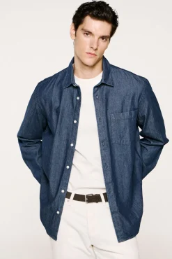 Camisa vaquera ligera 100% algodón orgánico.