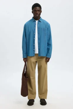 Camisa vaquera ligera 100% algodón orgánico.