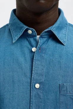 Camisa vaquera ligera 100% algodón orgánico.