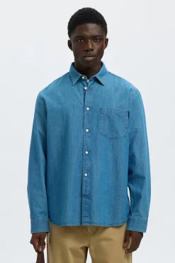 Camisa vaquera ligera 100% algodón orgánico.