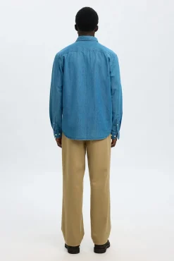 Camisa vaquera ligera 100% algodón orgánico.