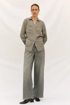 camisa vaquera tencel