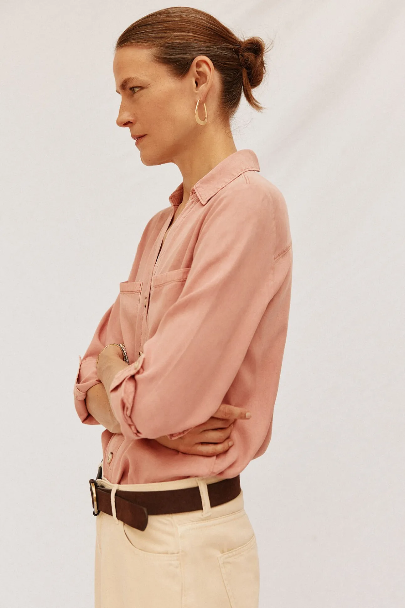 camisa vaquera tencel