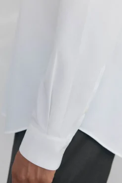 Camisa vestir estructura non iron + antimanchas slim fit