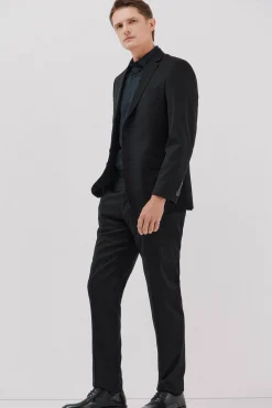 Camisa vestir lisa algodón tencel