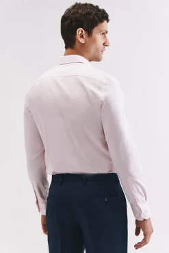 Camisa vestir lisa fácil plancha