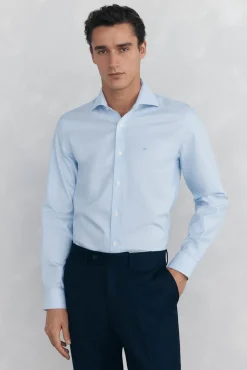 Camisa vestir non iron + antimanchas