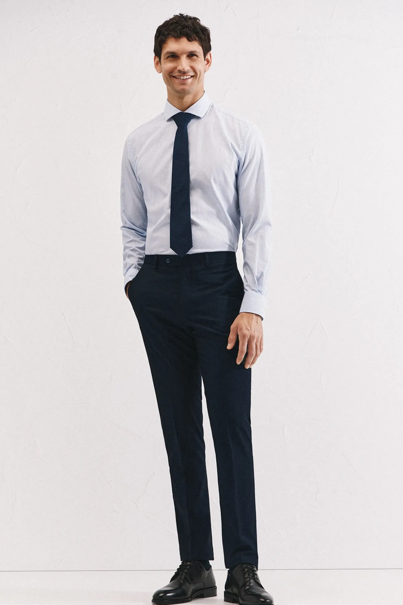 Camisa vestir otomán slim fit fácil plancha