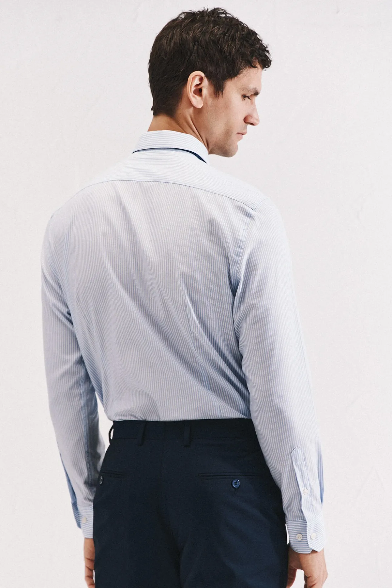 Camisa vestir otomán slim fit fácil plancha