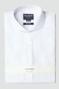 Camisa vestir puño simple easy iron