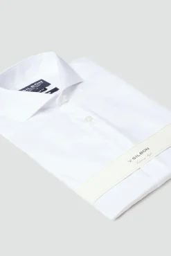 Camisa vestir puño simple easy iron