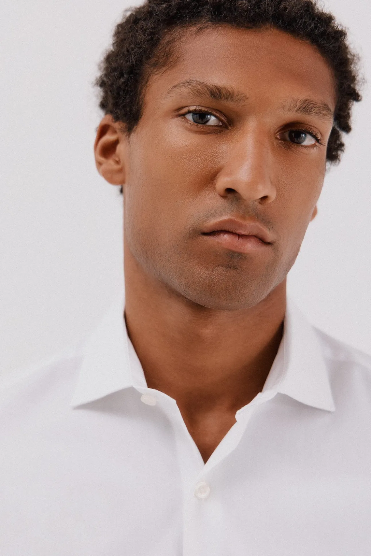 Camisa vestir rayas algodón tencel