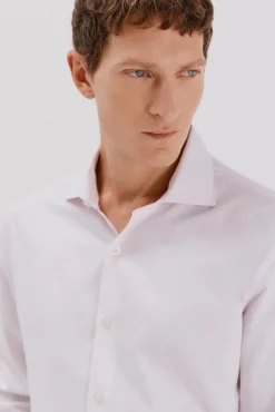 Camisa vestir rayas fácil plancha