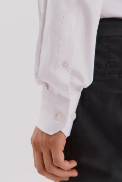 Camisa vestir rayas fácil plancha