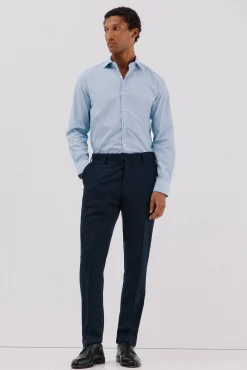 Camisa vestir rayas fácil plancha