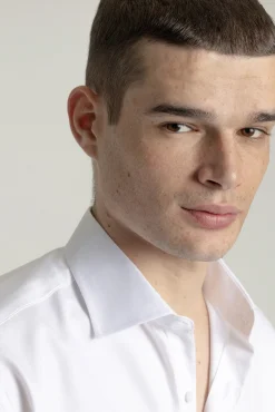 Camisa vestir regular fit twill