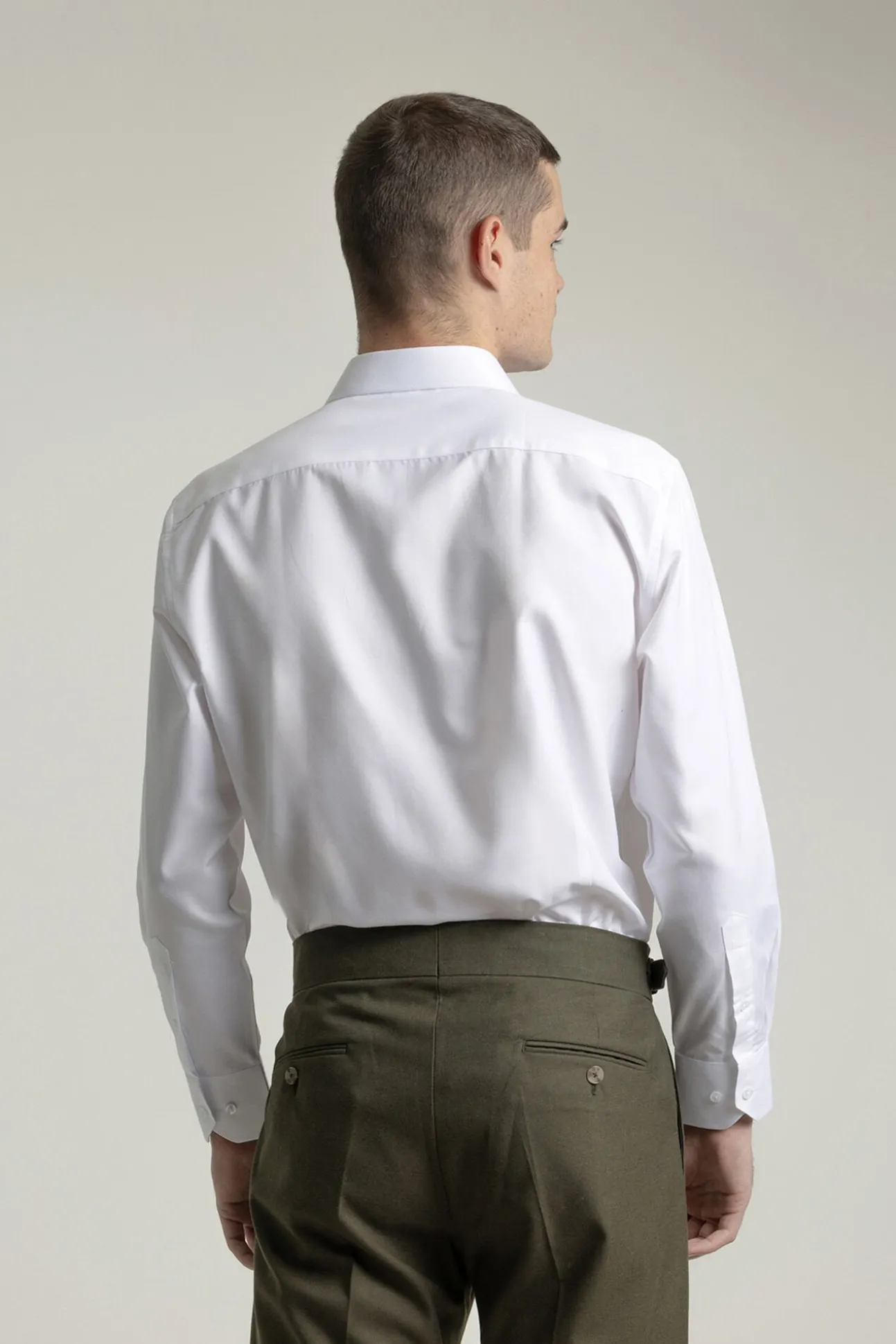 Camisa vestir regular fit twill