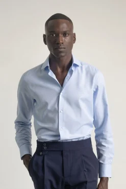 Camisa vestir regular fit twill