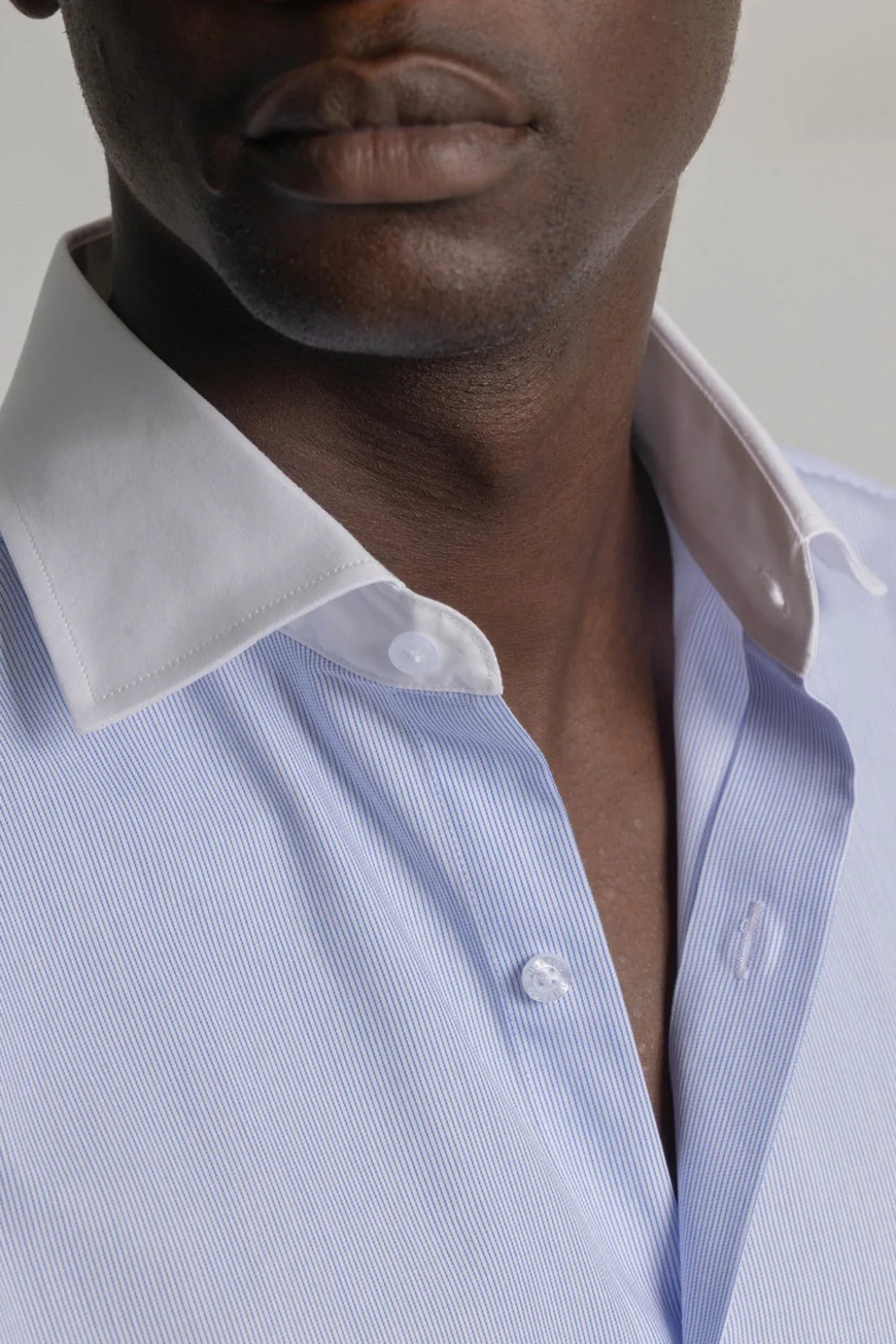 Camisa vestir regular mil rayas