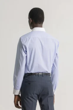 Camisa vestir regular mil rayas