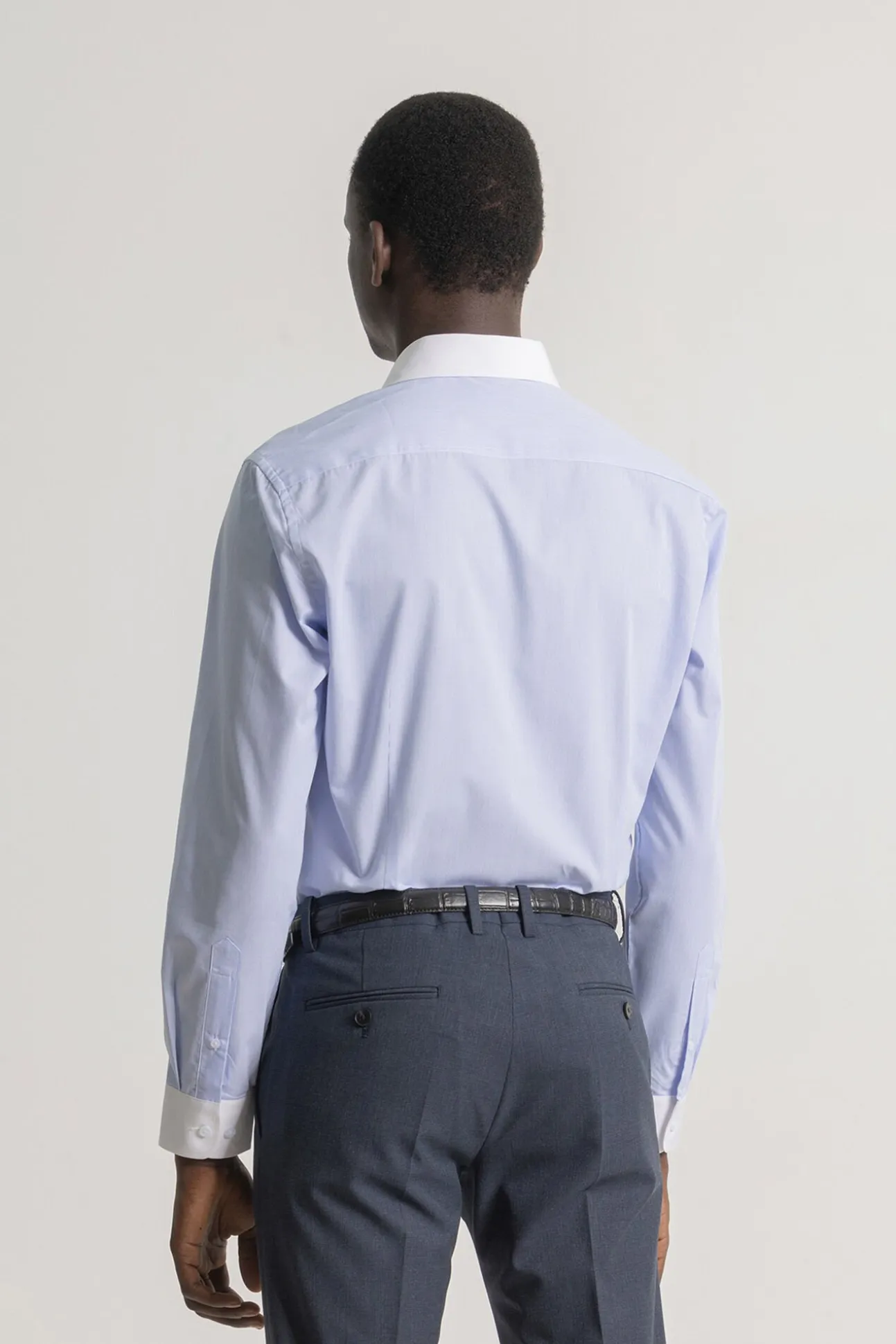 Camisa vestir regular mil rayas