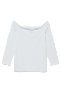 Camiseta algodón manga 7/8