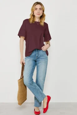 Camiseta algodón orgánico con calados