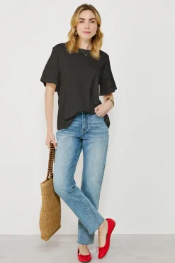 Camiseta algodón orgánico con calados