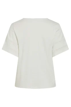 Camiseta algodón orgánico con calados