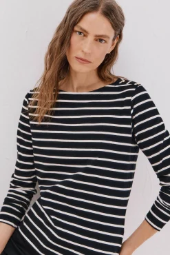 Camiseta barco botones