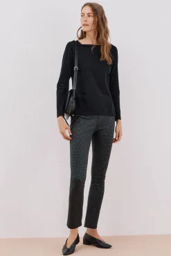 Camiseta barco botones