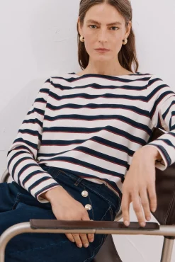 Camiseta barco botones