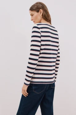 Camiseta barco botones