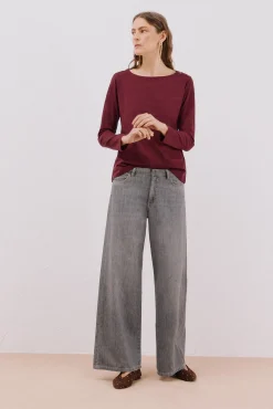 Camiseta barco botones