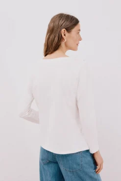 Camiseta barco botones