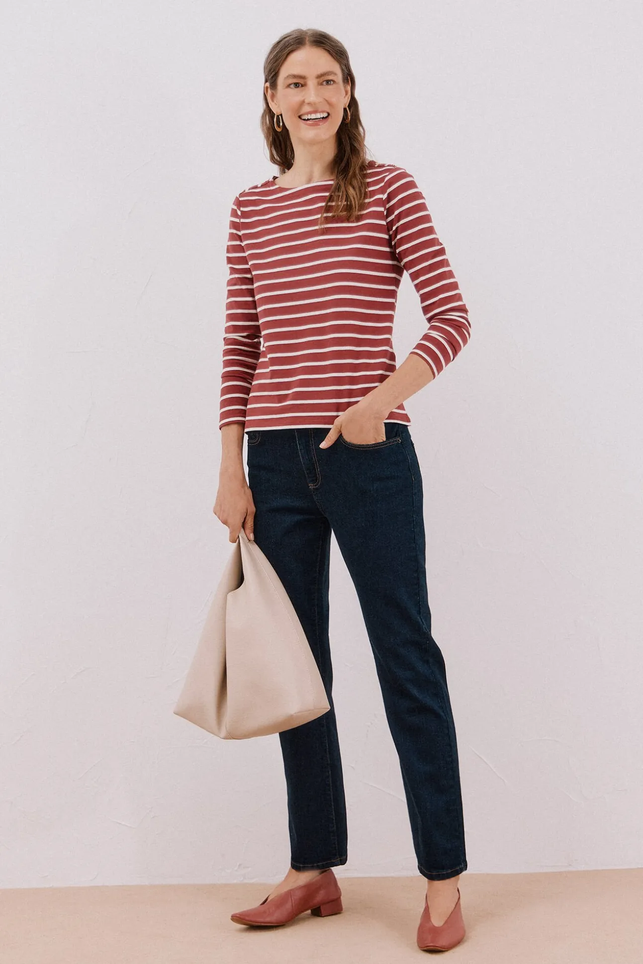 Camiseta barco botones