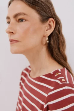 Camiseta barco botones