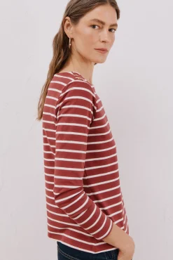 Camiseta barco botones