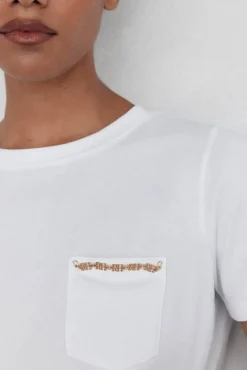 Camiseta bolsillo cadena