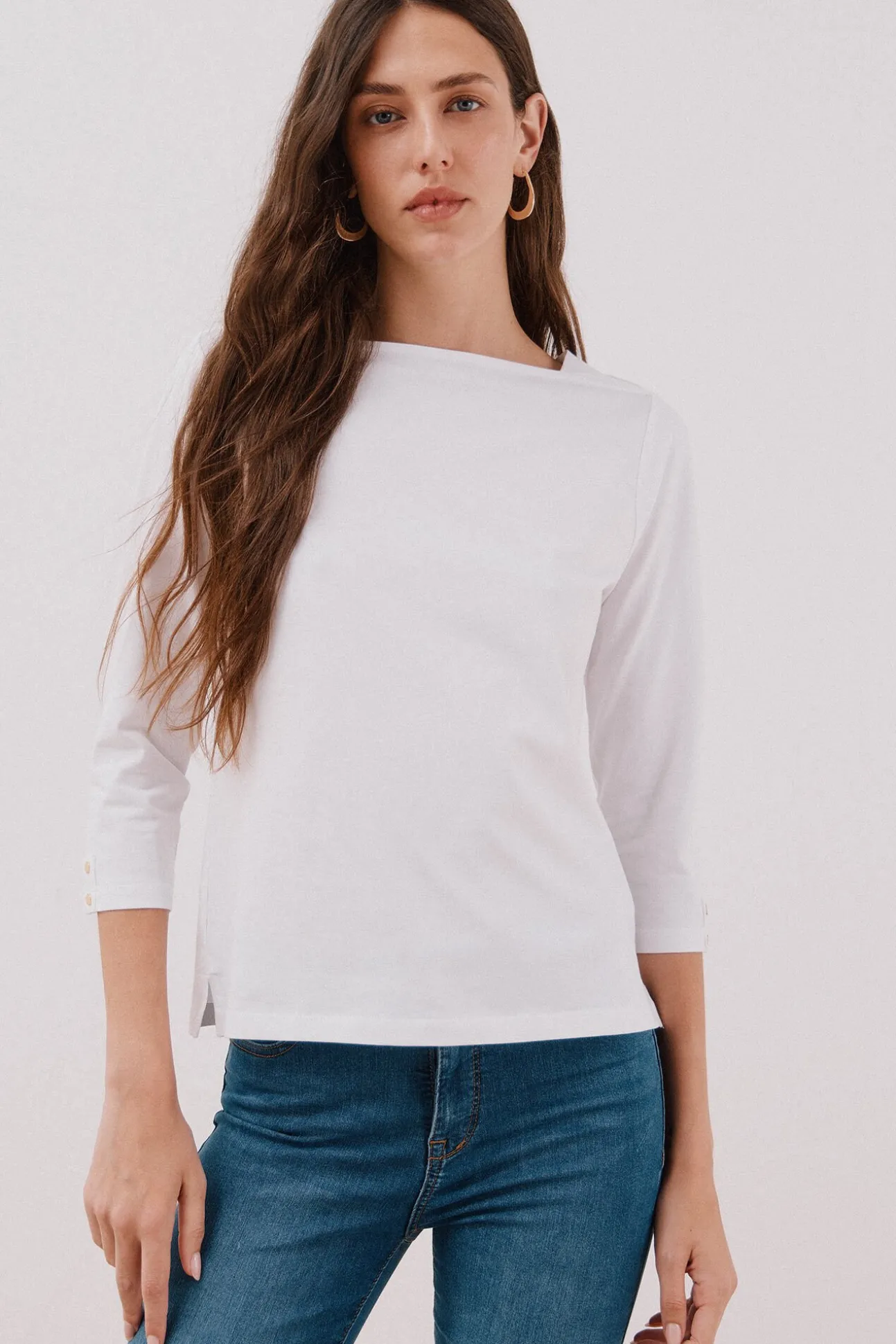 Camiseta básica barco